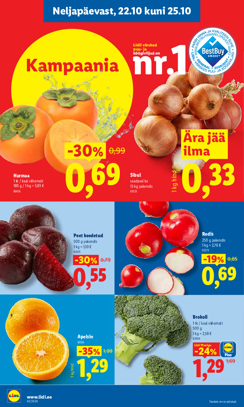 lidl - Kliendileht (2026-10-19 - 2026-10-25) - page: 28