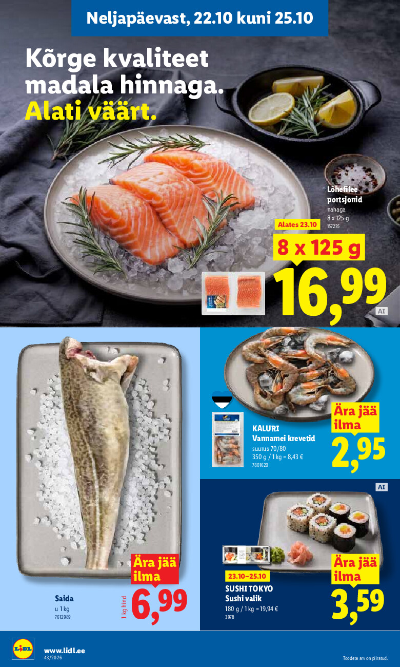 lidl - Kliendileht (2026-10-19 - 2026-10-25) - page: 30