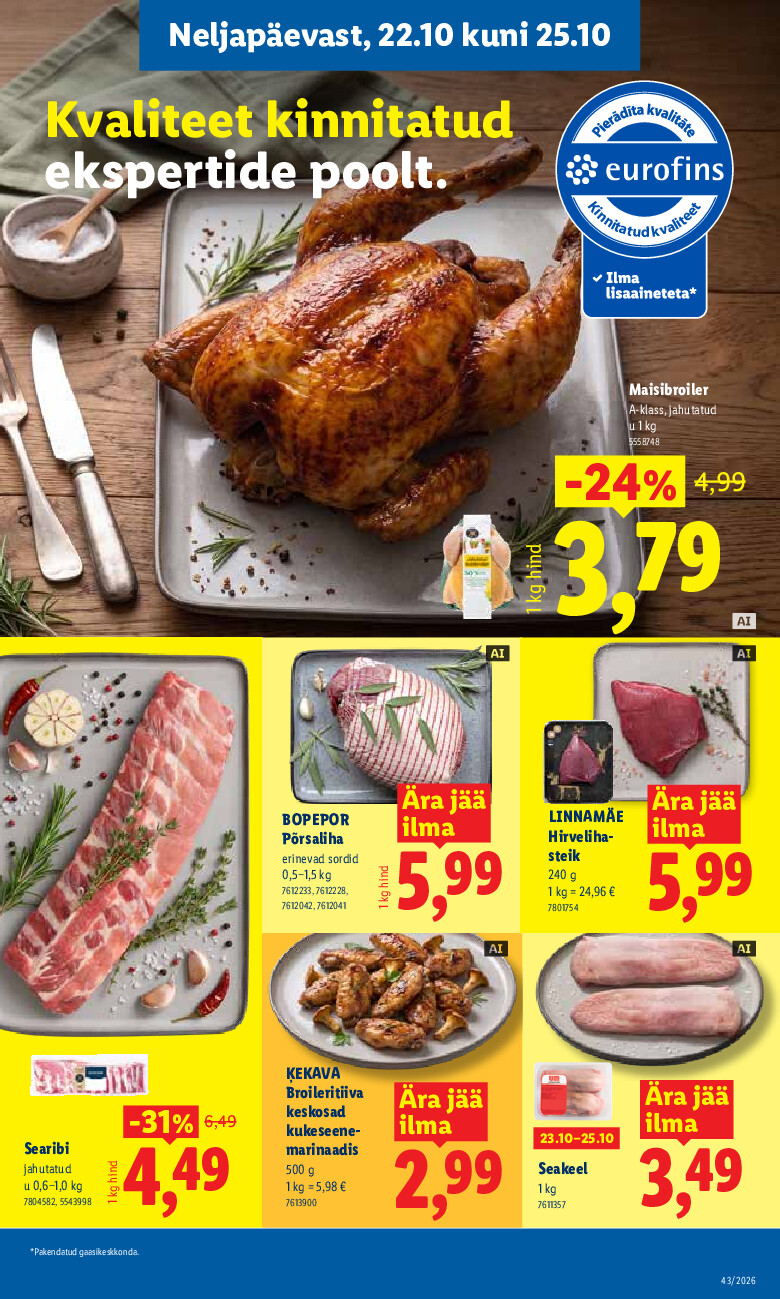 lidl - Kliendileht (2026-10-19 - 2026-10-25) - page: 31