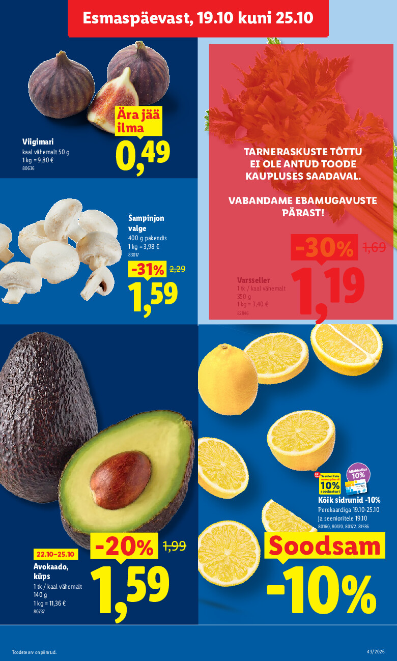 lidl - Kliendileht (2026-10-19 - 2026-10-25) - page: 5