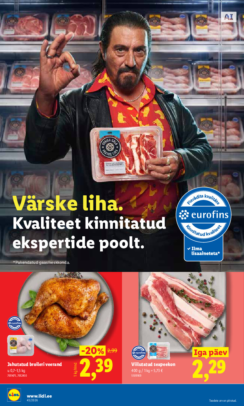 lidl - Kliendileht (2026-10-19 - 2026-10-25) - page: 8