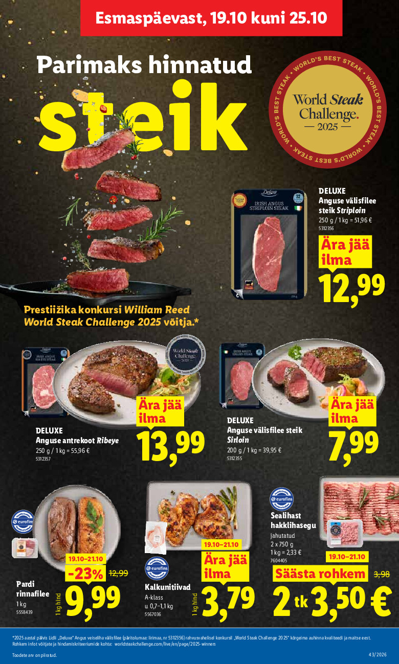 lidl - Kliendileht (2026-10-19 - 2026-10-25) - page: 9