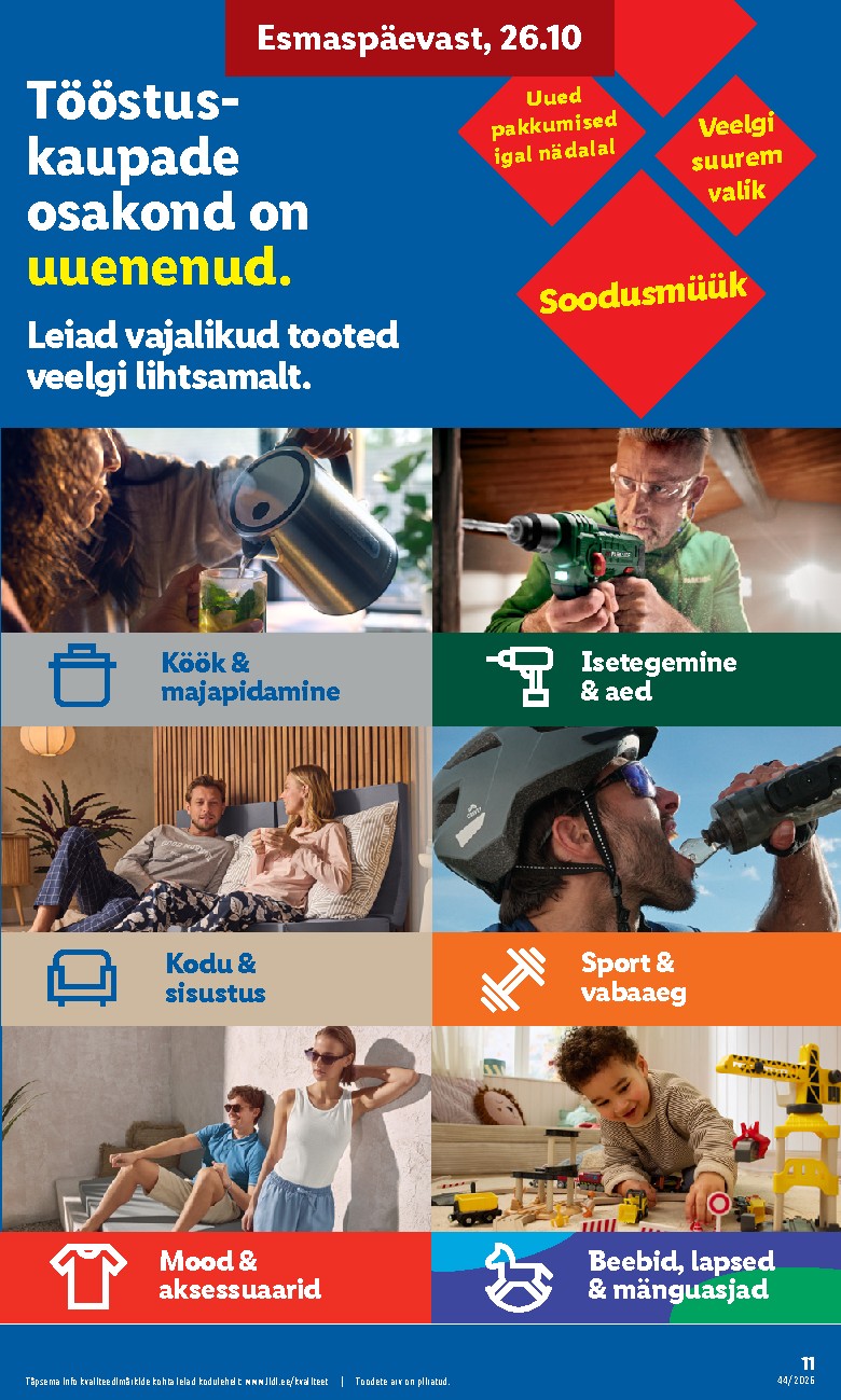 lidl - Tööstuskaupade pakkumised (2026-10-26 - 2026-11-01) - page: 11