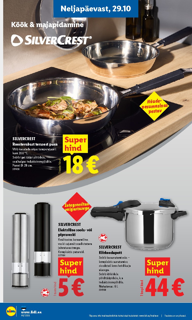 lidl - Tööstuskaupade pakkumised (2026-10-26 - 2026-11-01) - page: 12