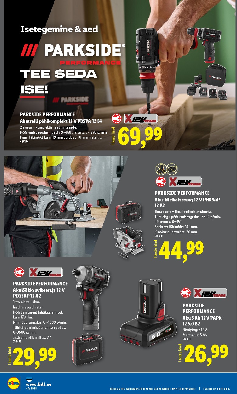 lidl - Tööstuskaupade pakkumised (2026-10-26 - 2026-11-01) - page: 16