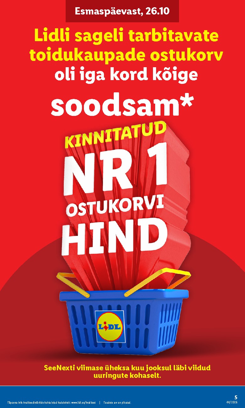 lidl - Tööstuskaupade pakkumised (2026-10-26 - 2026-11-01) - page: 5