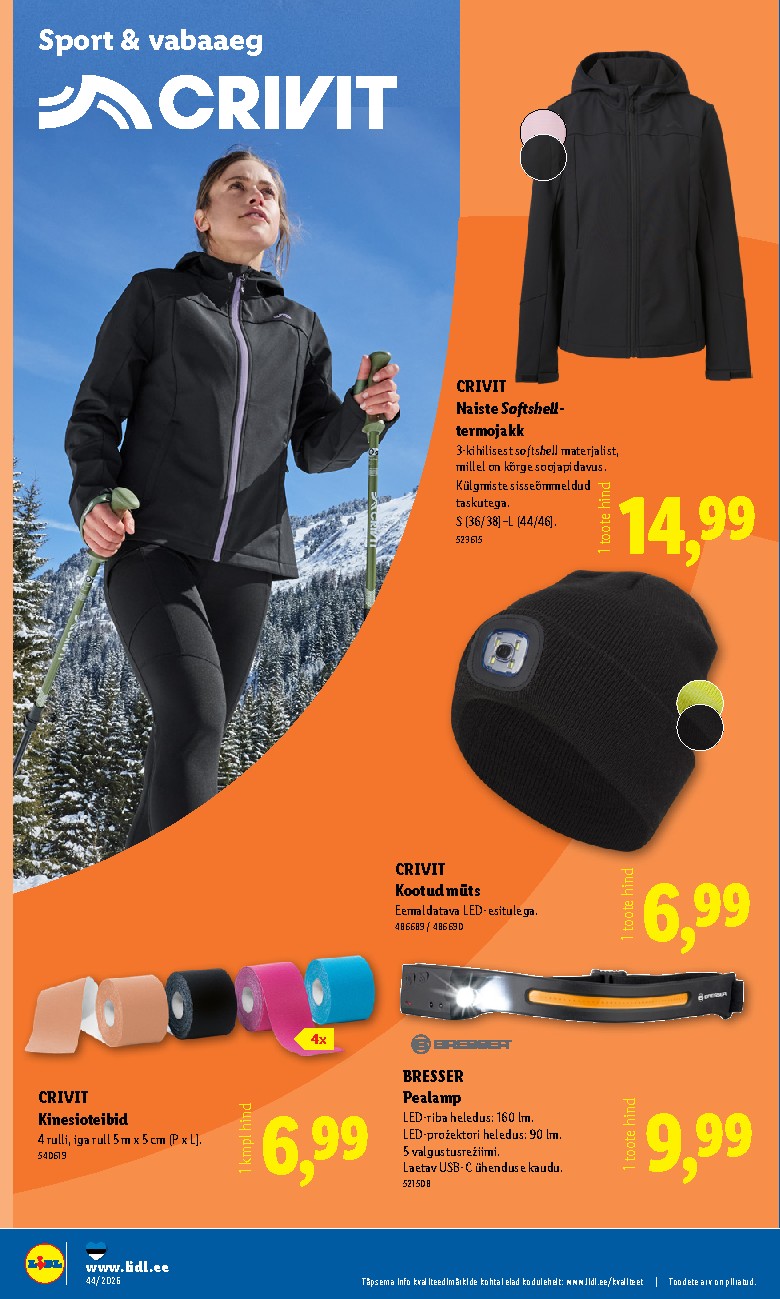 lidl - Tööstuskaupade pakkumised (2026-10-26 - 2026-11-01) - page: 10