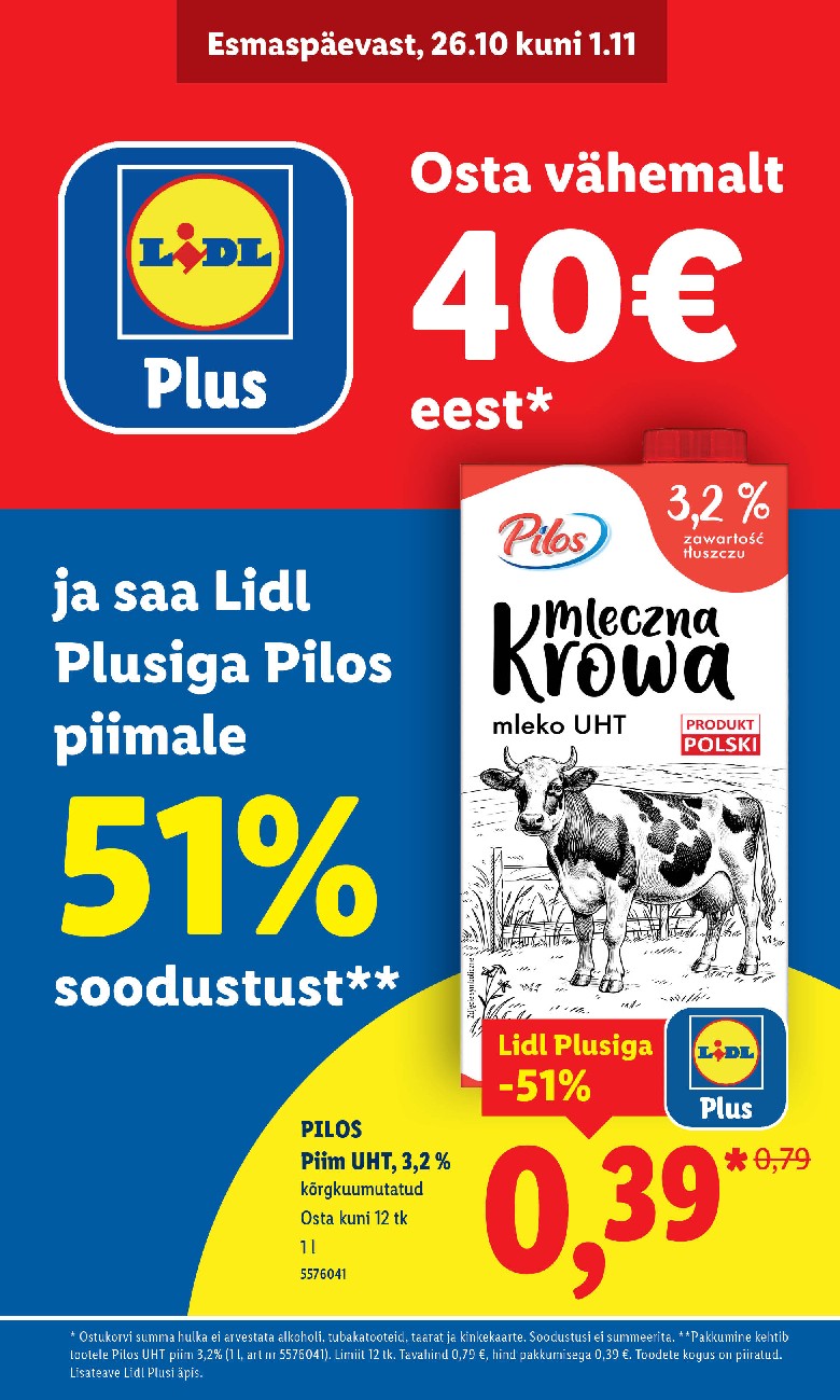 lidl - Kliendileht (2026-10-26 - 2026-11-01) - page: 2