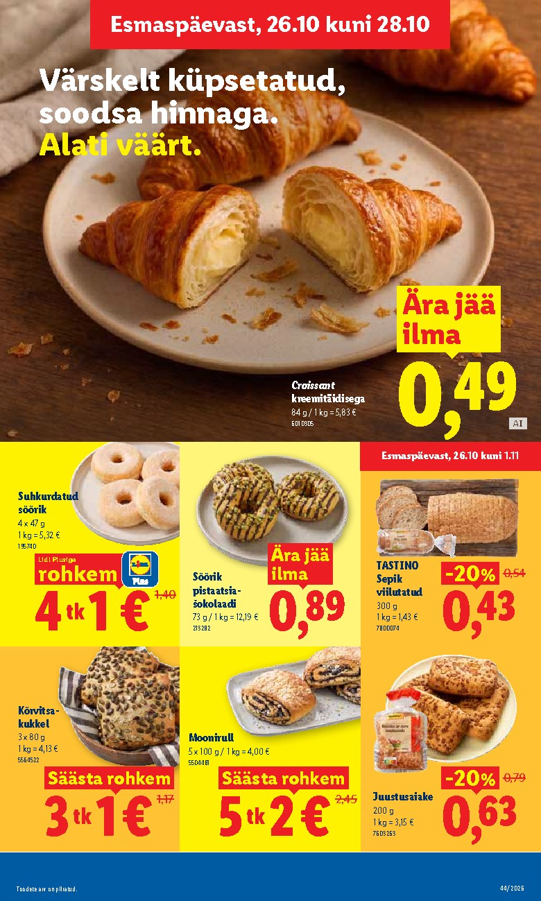 lidl - Kliendileht (2026-10-26 - 2026-11-01) - page: 12