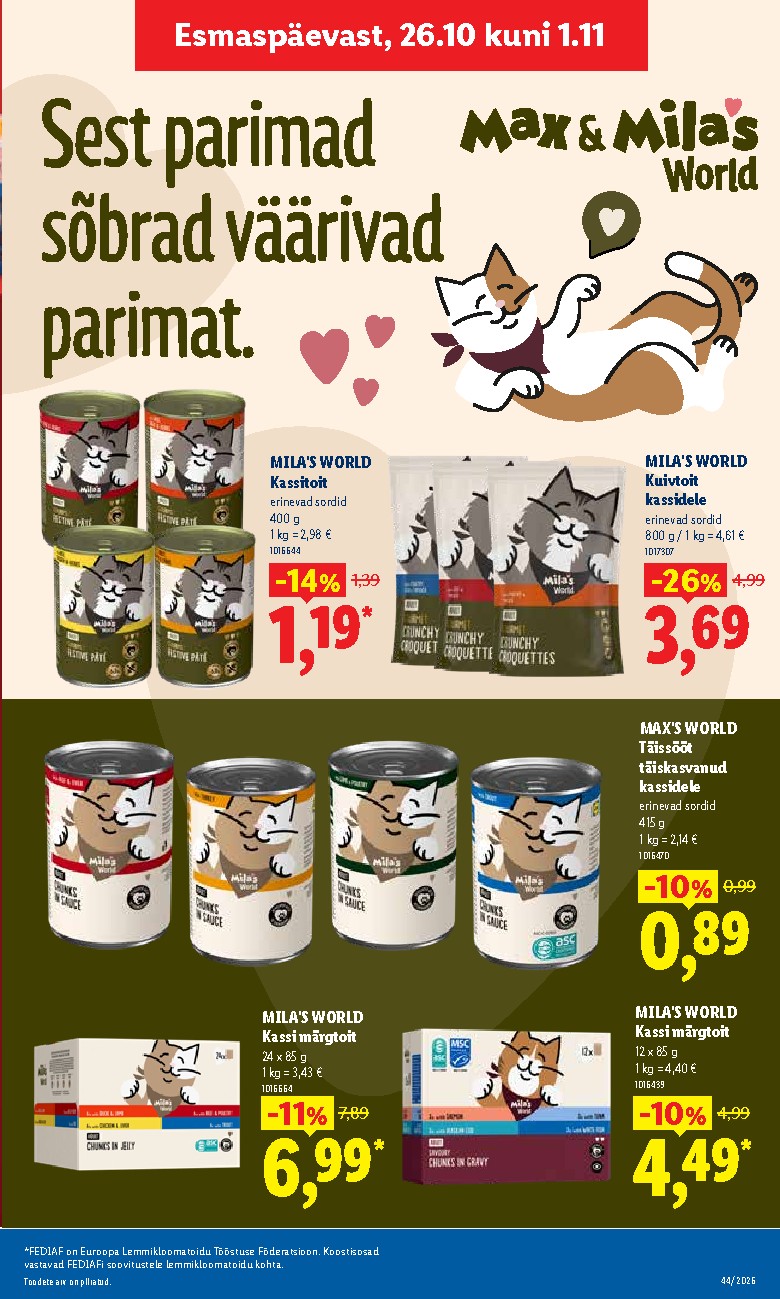 lidl - Kliendileht (2026-10-26 - 2026-11-01) - page: 13