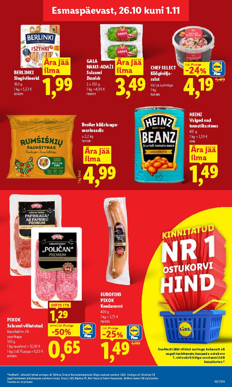 lidl - Kliendileht (2026-10-26 - 2026-11-01) - page: 15