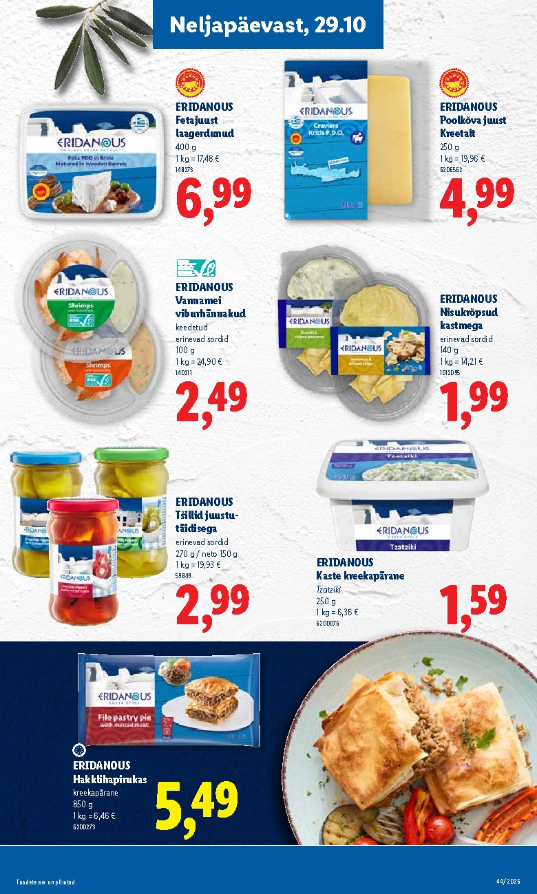 lidl - Kliendileht (2026-10-26 - 2026-11-01) - page: 25