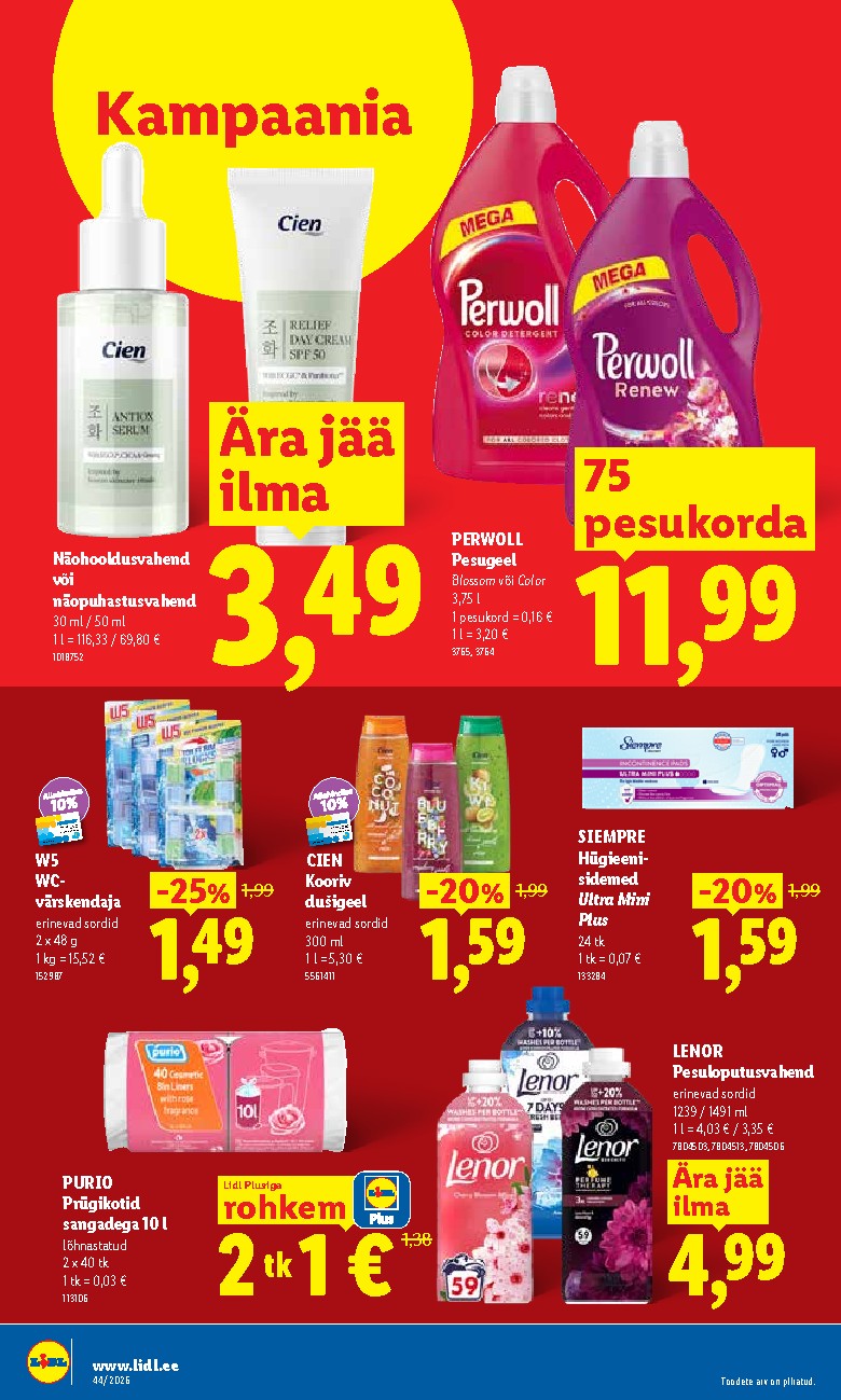 lidl - Kliendileht (2026-10-26 - 2026-11-01) - page: 28