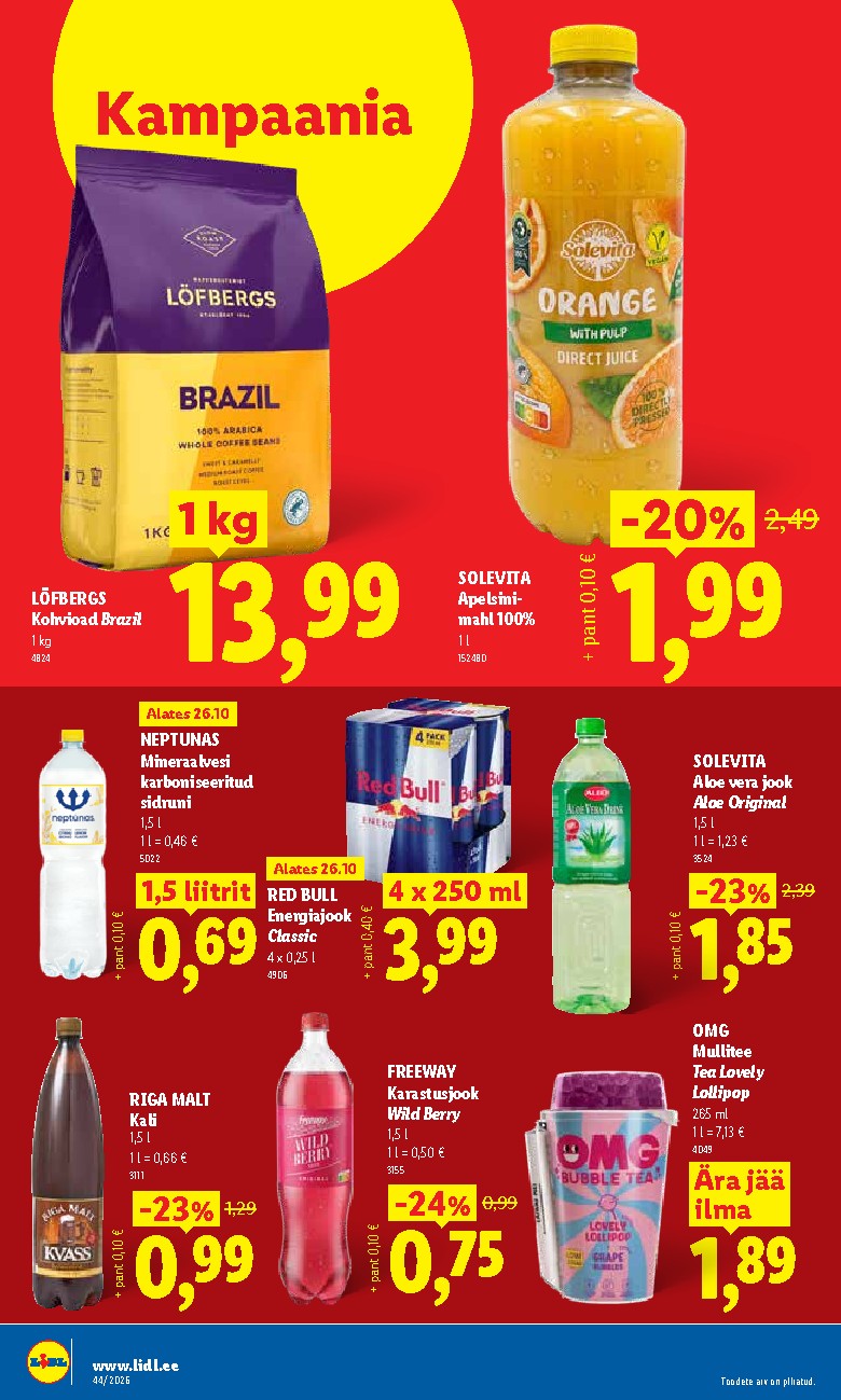 lidl - Kliendileht (2026-10-26 - 2026-11-01) - page: 30