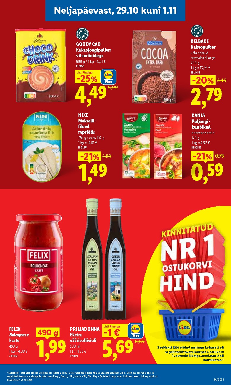 lidl - Kliendileht (2026-10-26 - 2026-11-01) - page: 31