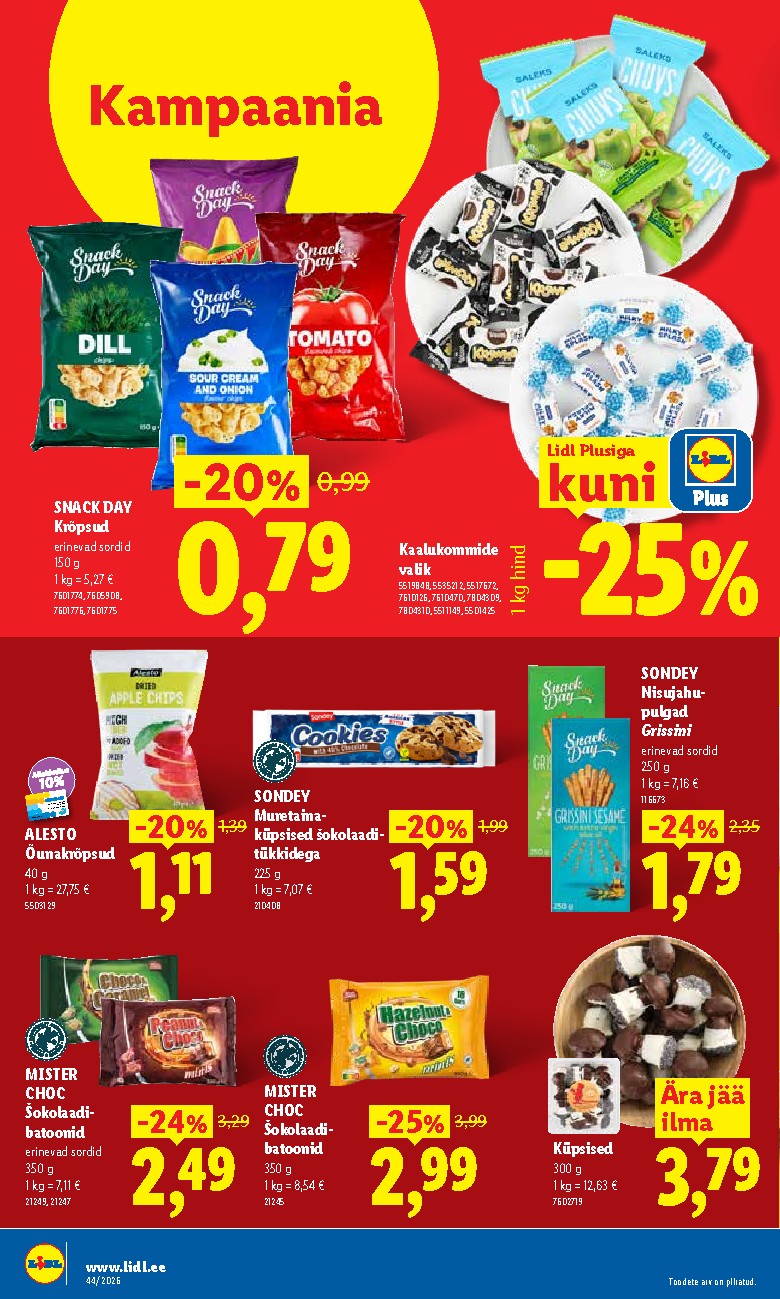 lidl - Kliendileht (2026-10-26 - 2026-11-01) - page: 34