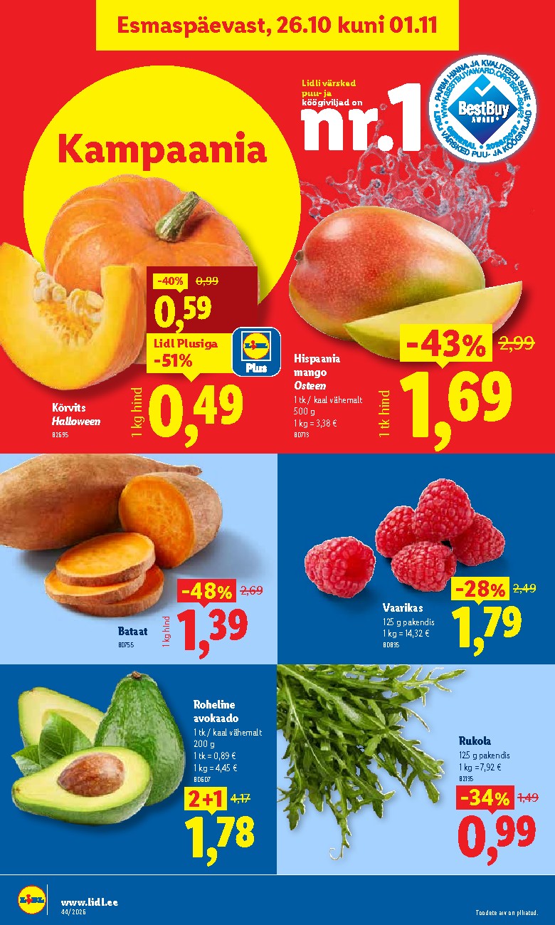 lidl - Kliendileht (2026-10-26 - 2026-11-01) - page: 8