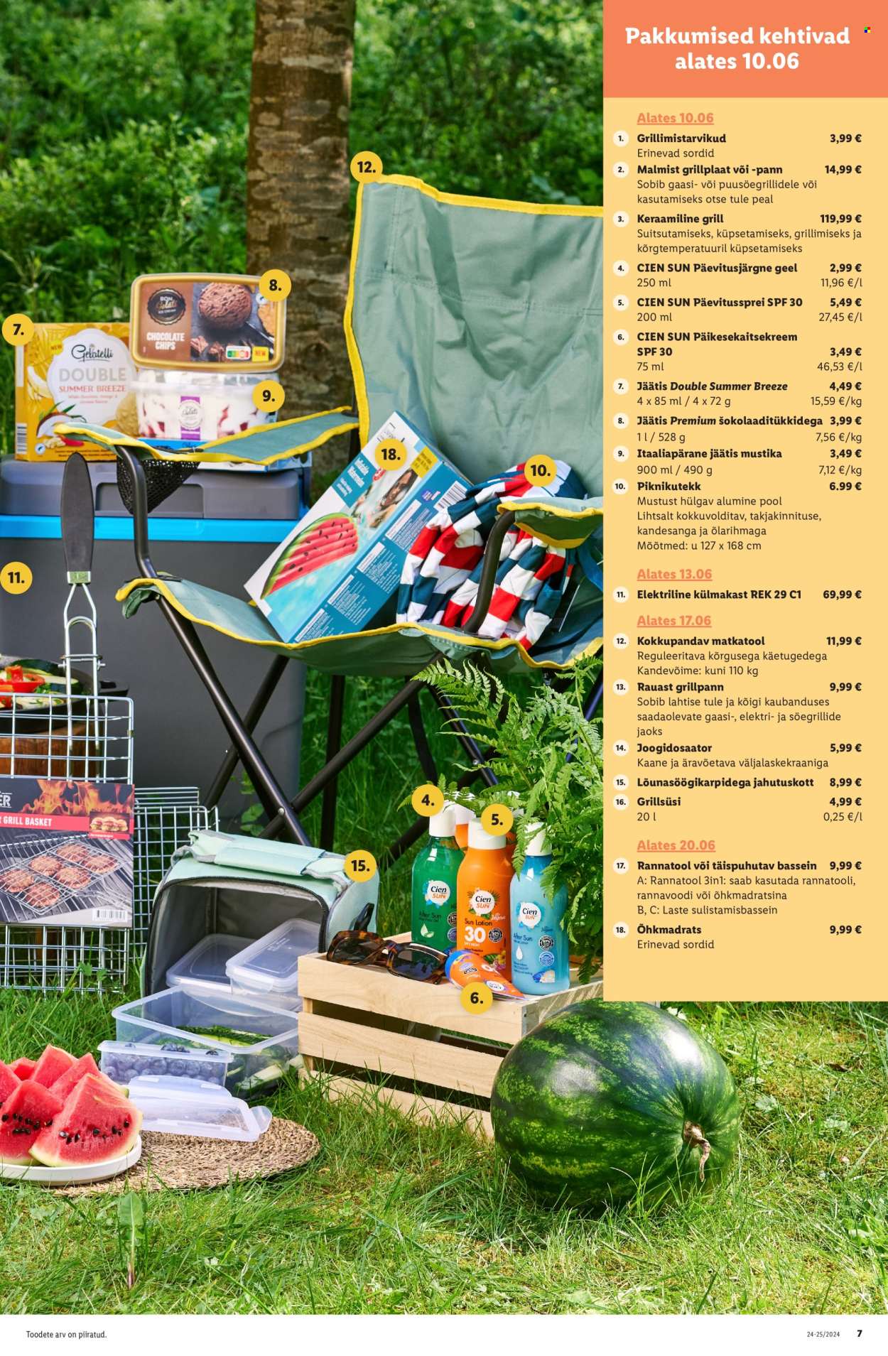 lidl - Lidl kliendileht - Jaanipäeva pakkumised (10.06 - 23.06.2024) - page: 7