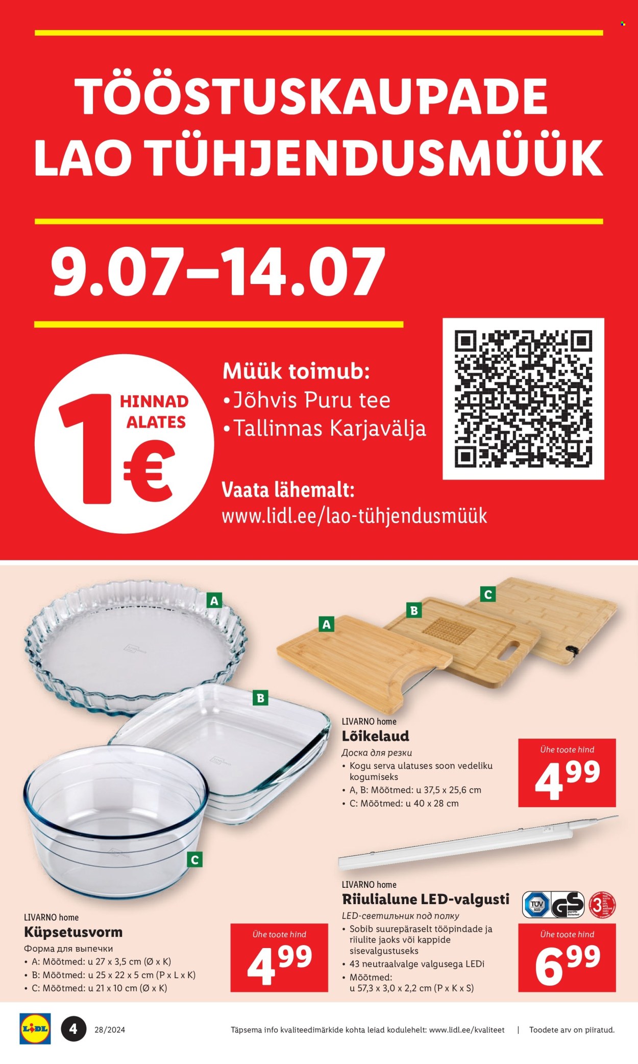 lidl - Lidl kliendileht - Tööstuskaupade pakkumised (8.07 - 14.07.2024) - page: 4