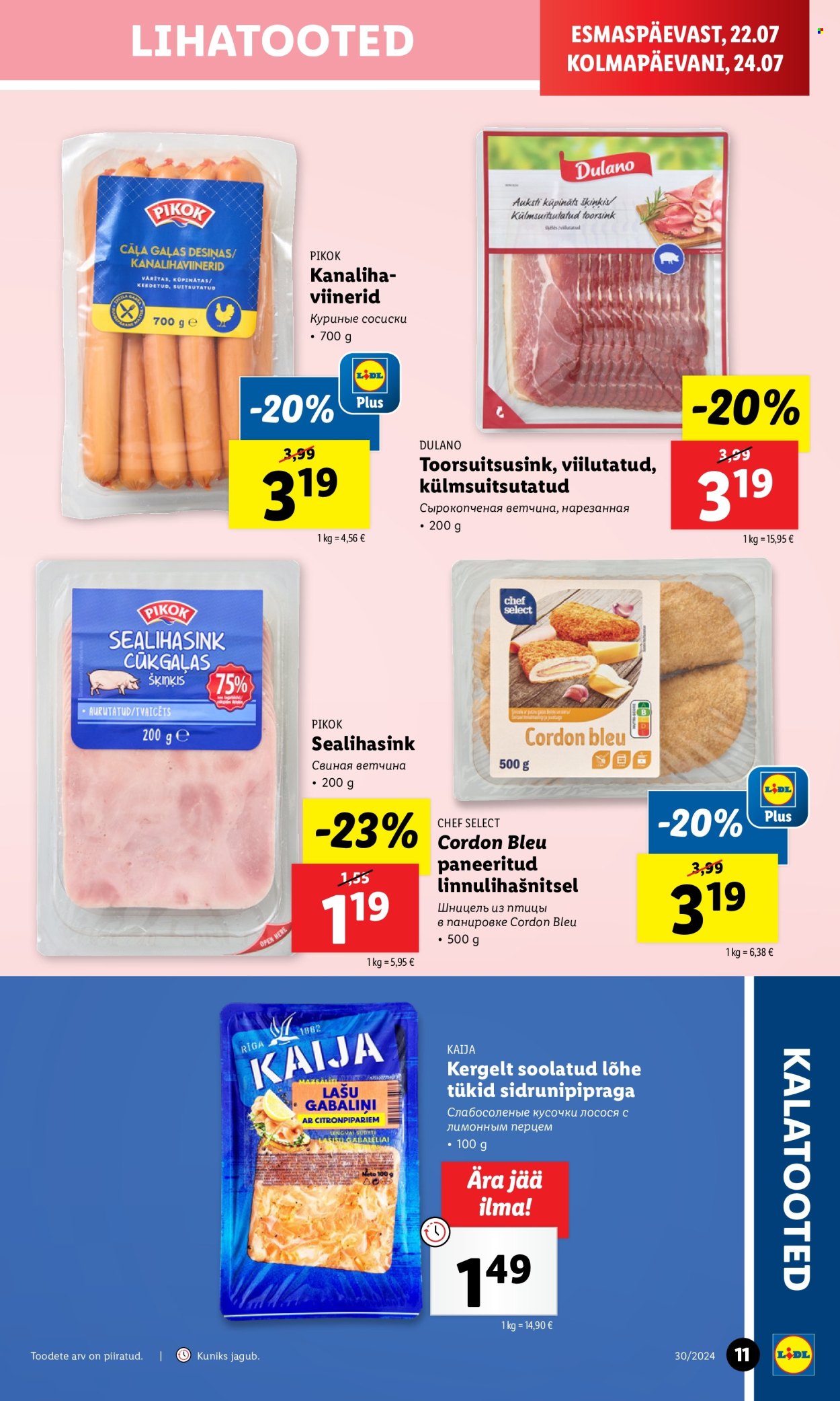 lidl - Lidl kliendileht - Kliendileht (22.07 - 28.07.2024) - page: 11