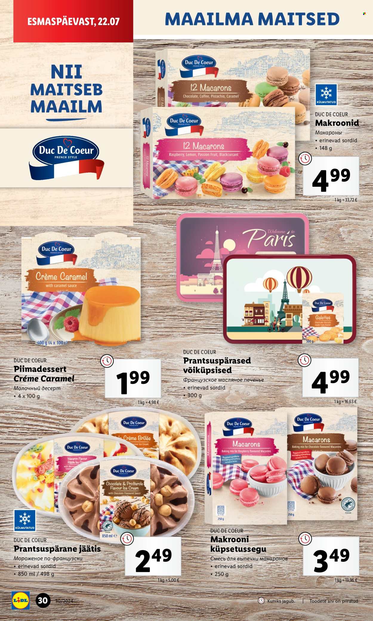 lidl - Lidl kliendileht - Kliendileht (22.07 - 28.07.2024) - page: 30