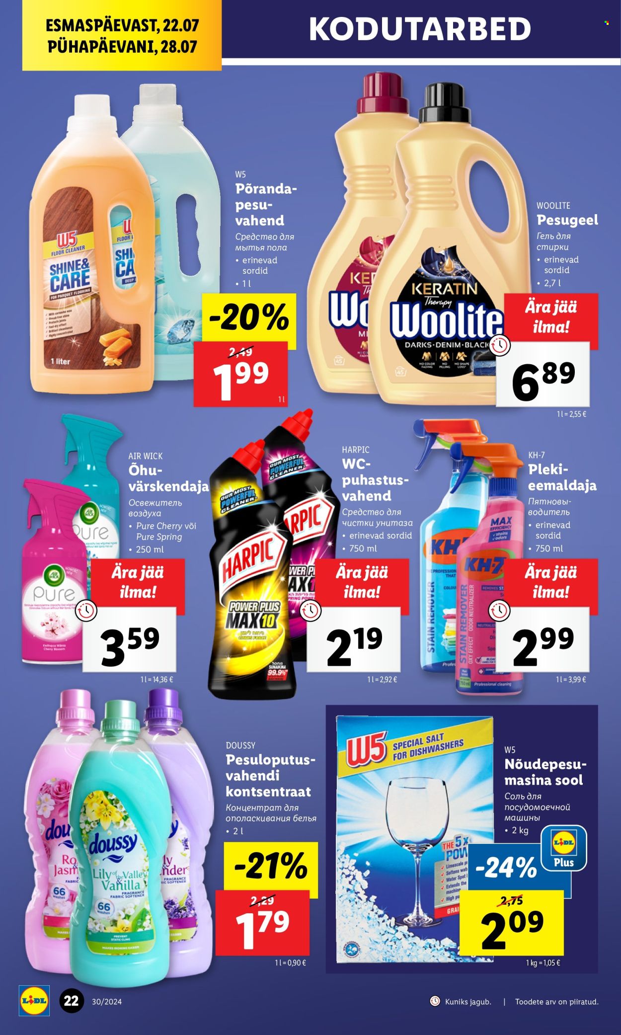 lidl - Lidl kliendileht - Kliendileht (22.07 - 28.07.2024) - page: 22