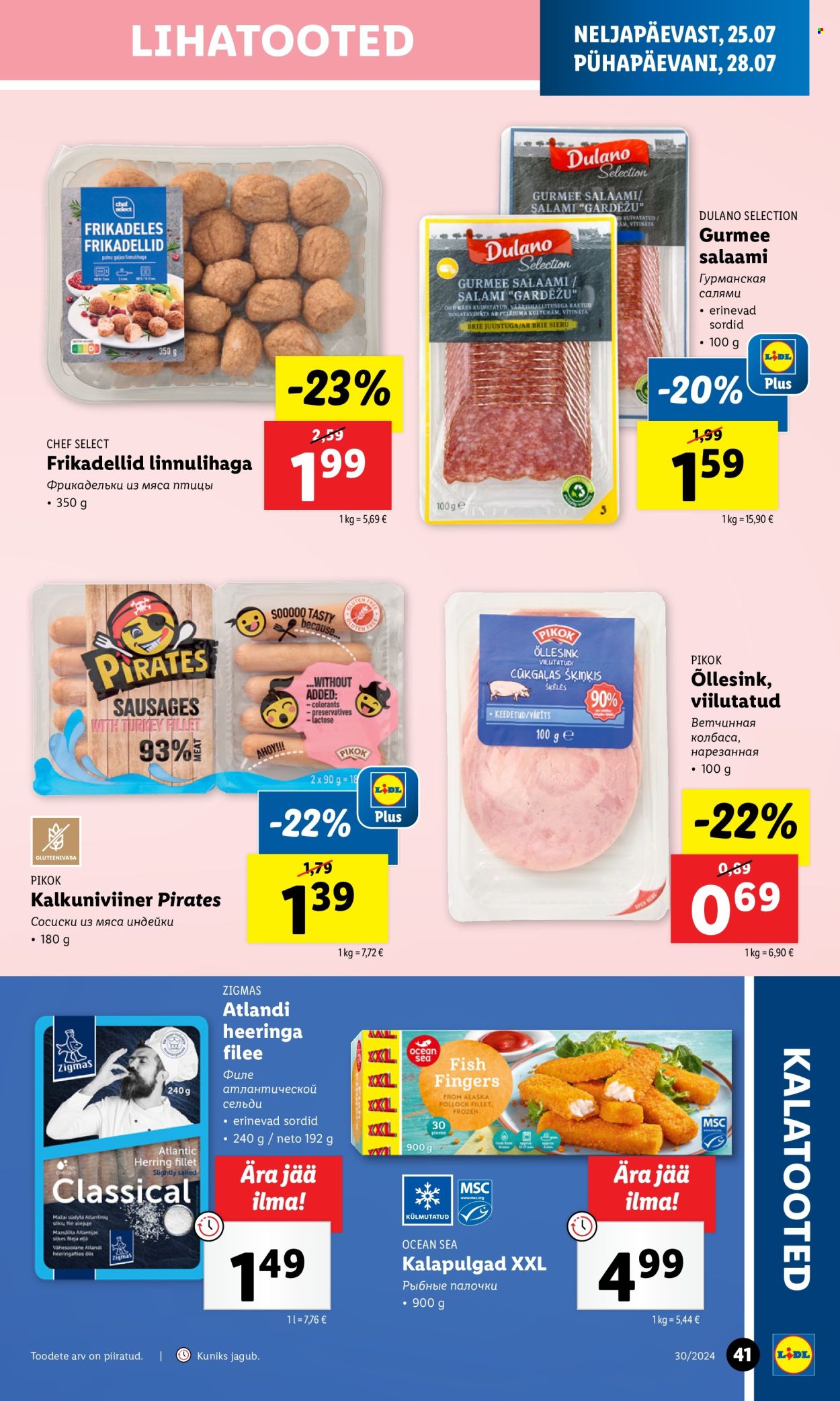 lidl - Lidl kliendileht - Kliendileht (22.07 - 28.07.2024) - page: 41