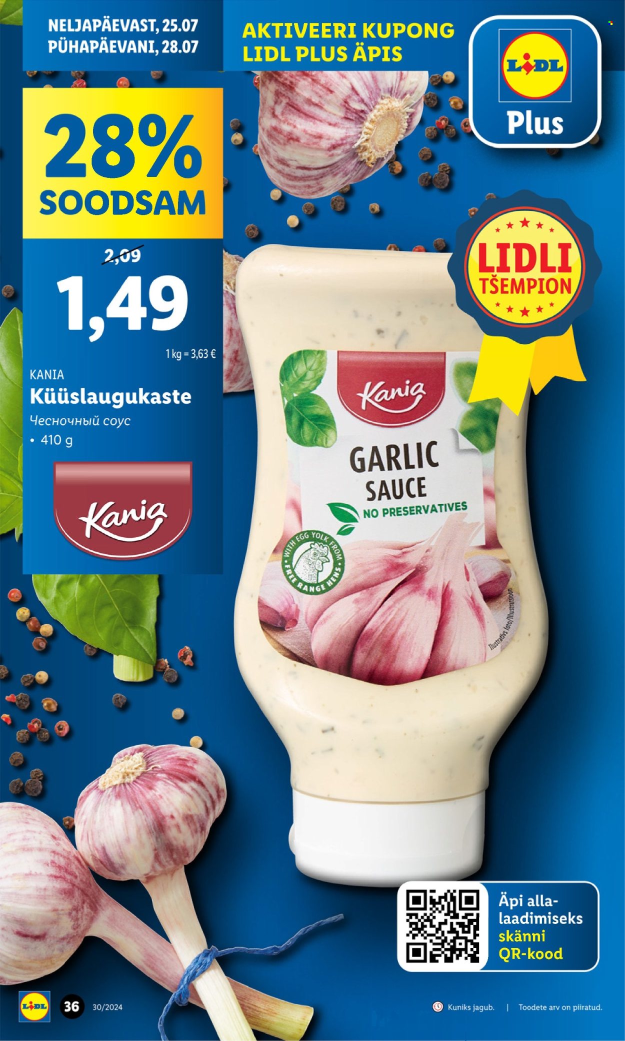 lidl - Lidl kliendileht - Kliendileht (22.07 - 28.07.2024) - page: 36