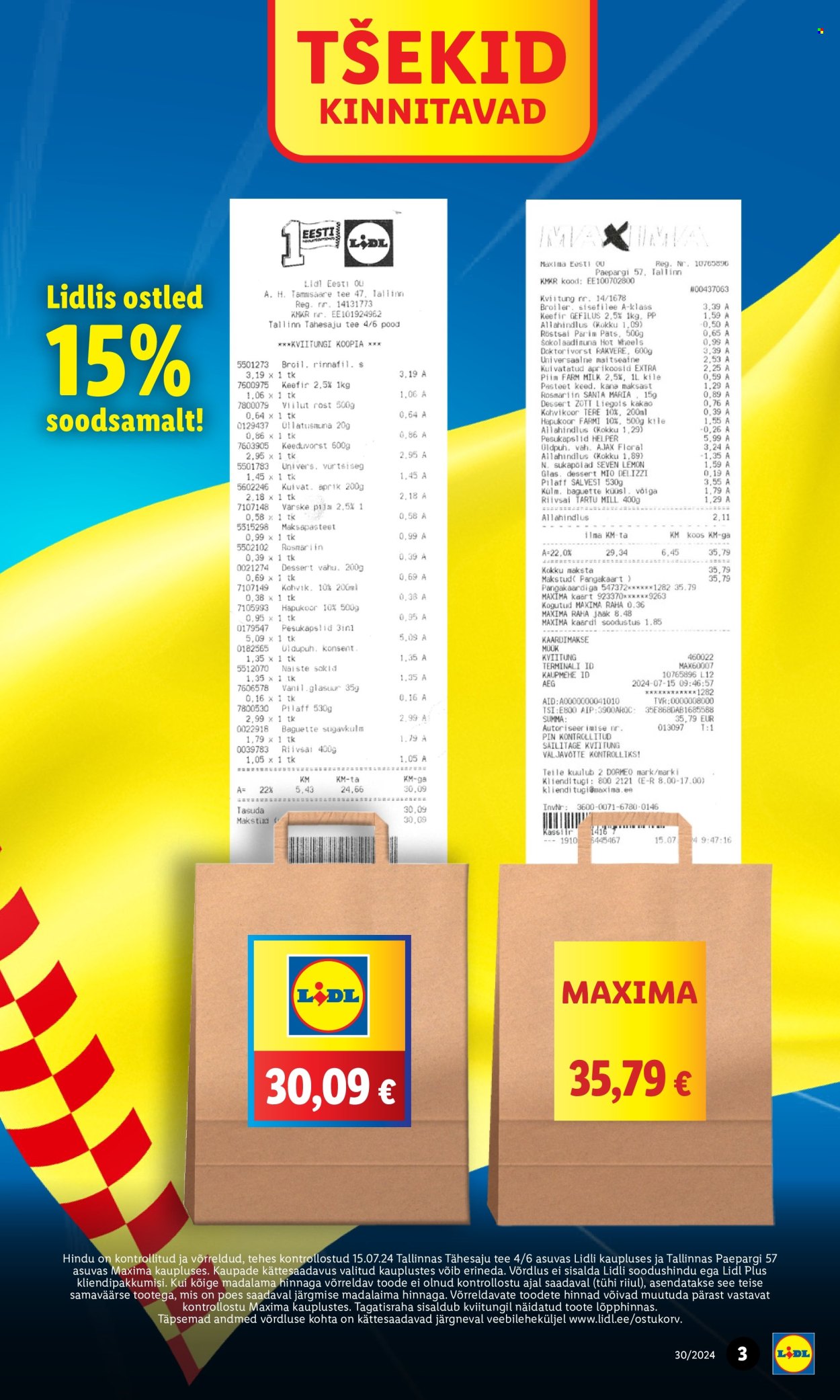 lidl - Lidl kliendileht - Kliendileht (22.07 - 28.07.2024) - page: 3