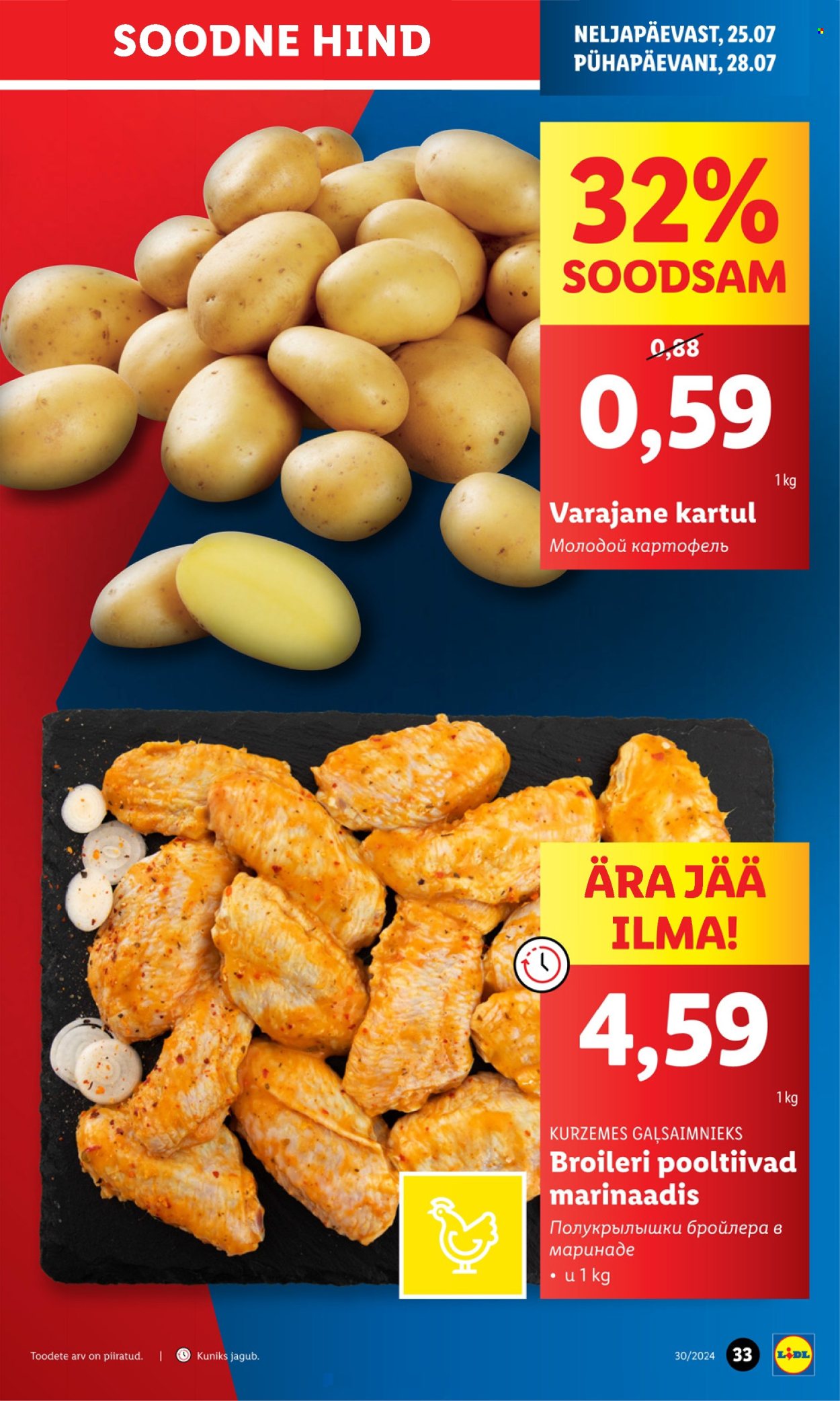 lidl - Lidl kliendileht - Kliendileht (22.07 - 28.07.2024) - page: 33