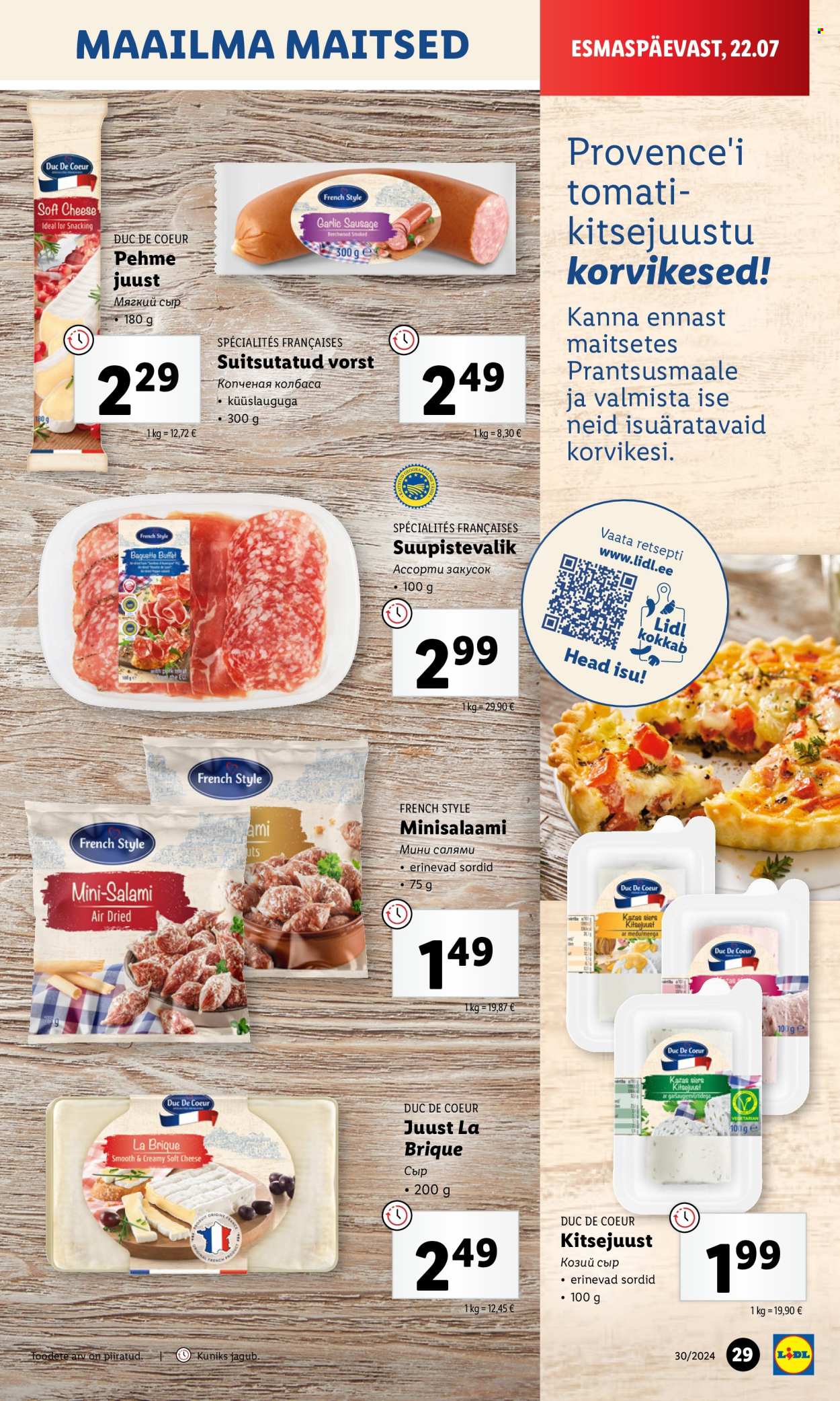 lidl - Lidl kliendileht - Kliendileht (22.07 - 28.07.2024) - page: 29