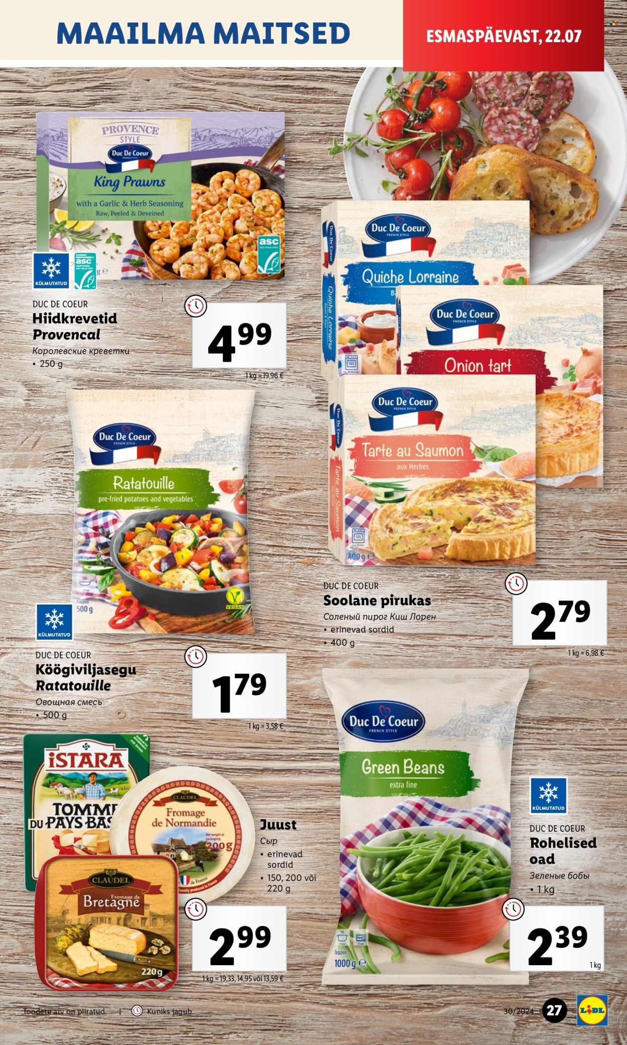 lidl - Lidl kliendileht - Kliendileht (22.07 - 28.07.2024) - page: 27