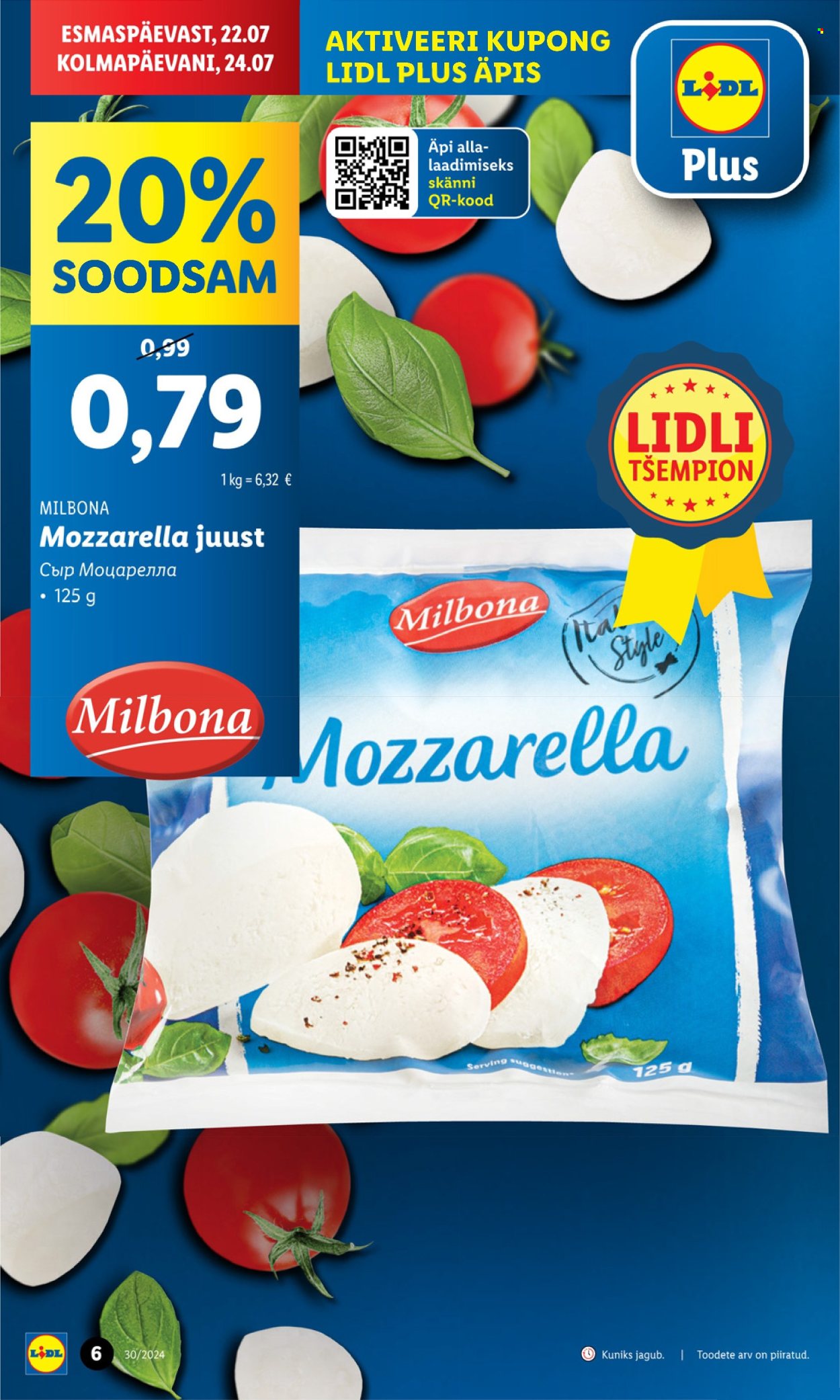 lidl - Lidl kliendileht - Kliendileht (22.07 - 28.07.2024) - page: 6