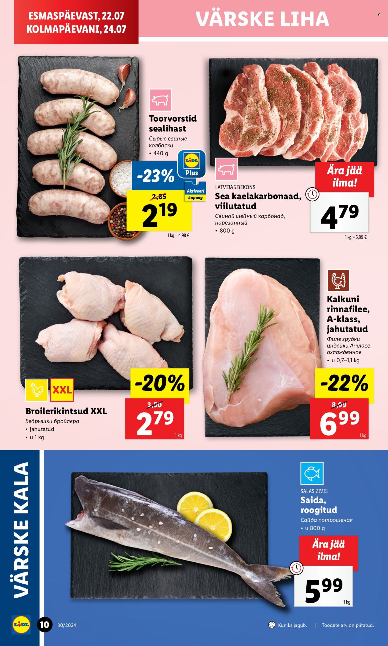 lidl - Lidl kliendileht - Kliendileht (22.07 - 28.07.2024) - page: 10