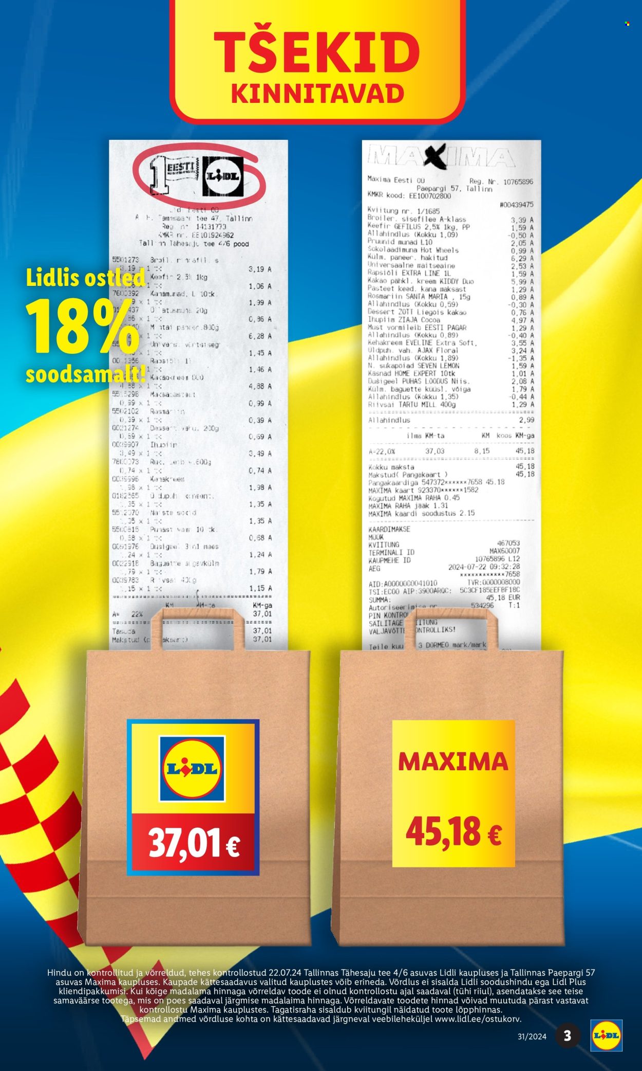 lidl - Lidl kliendileht - Kliendileht (29.07 - 4.08.2024) - page: 3