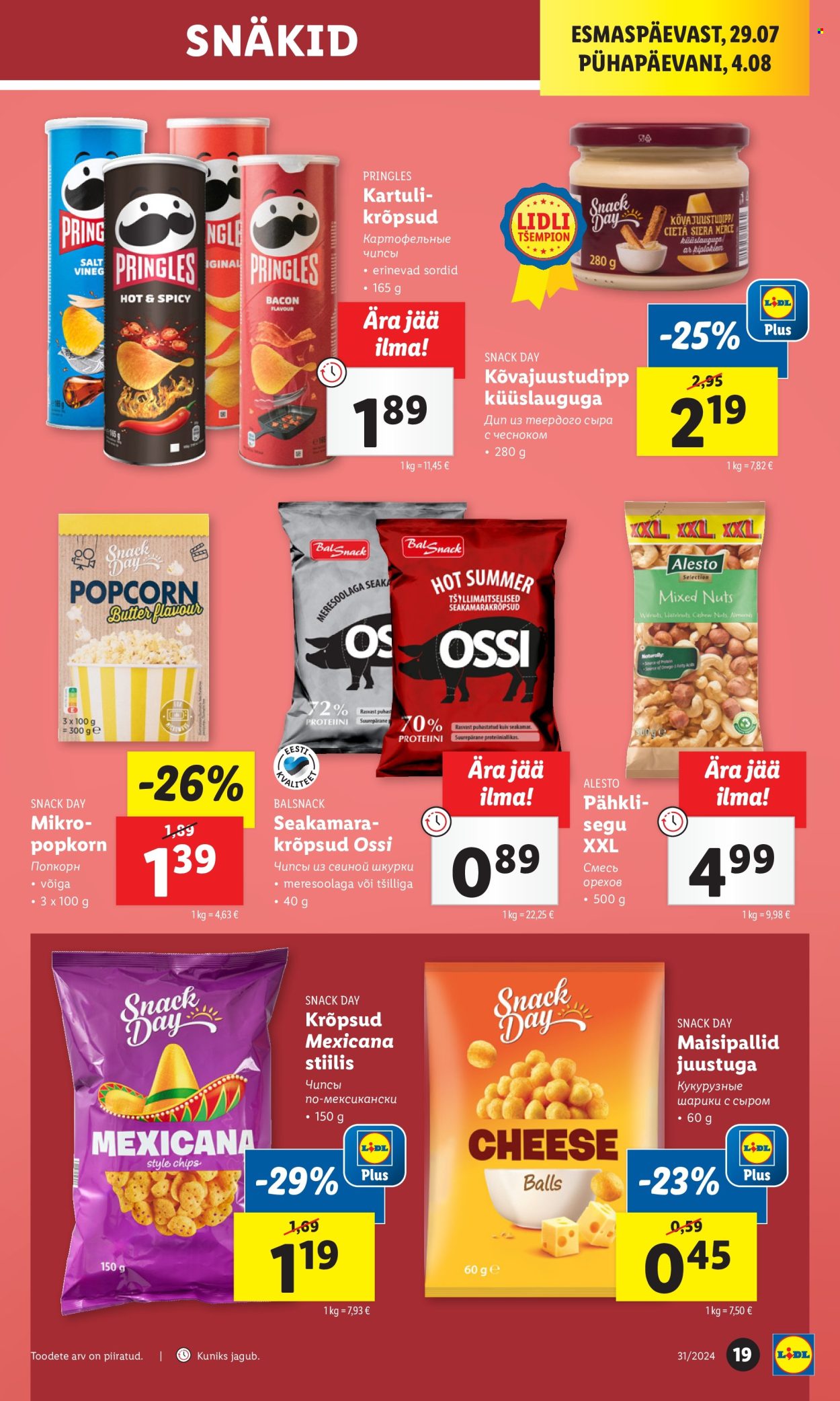 lidl - Lidl kliendileht - Kliendileht (29.07 - 4.08.2024) - page: 19