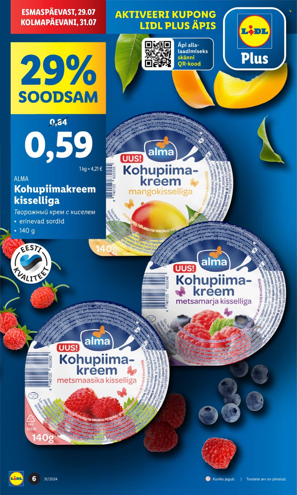 lidl - Lidl kliendileht - Kliendileht (29.07 - 4.08.2024) - page: 6