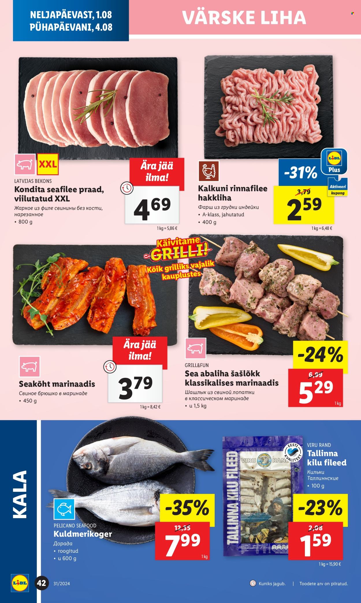 lidl - Lidl kliendileht - Kliendileht (29.07 - 4.08.2024) - page: 42