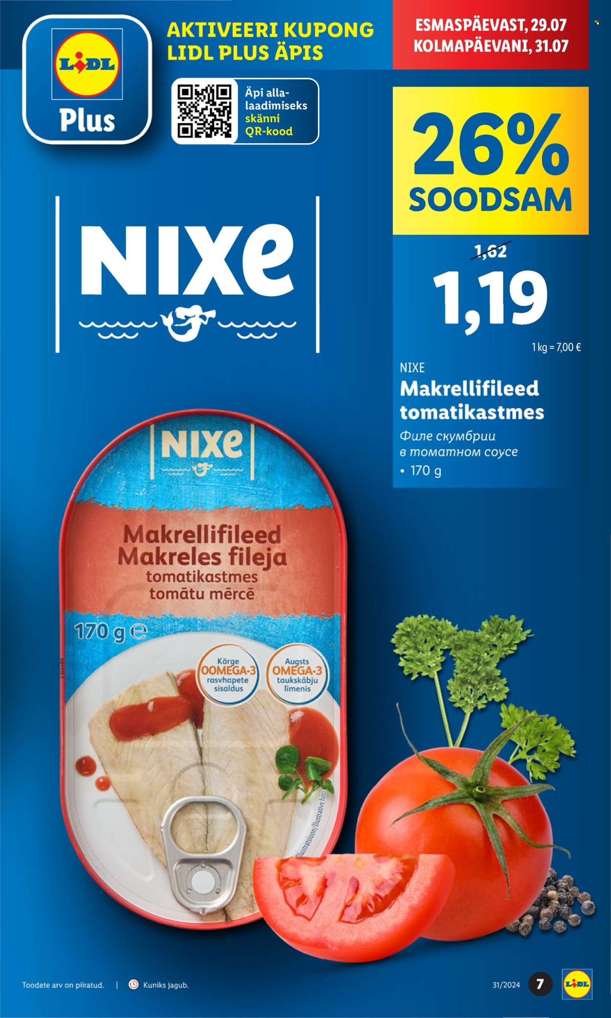 lidl - Lidl kliendileht - Kliendileht (29.07 - 4.08.2024) - page: 7