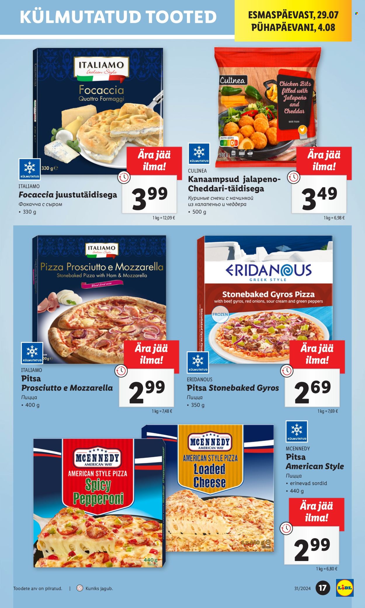 lidl - Lidl kliendileht - Kliendileht (29.07 - 4.08.2024) - page: 17