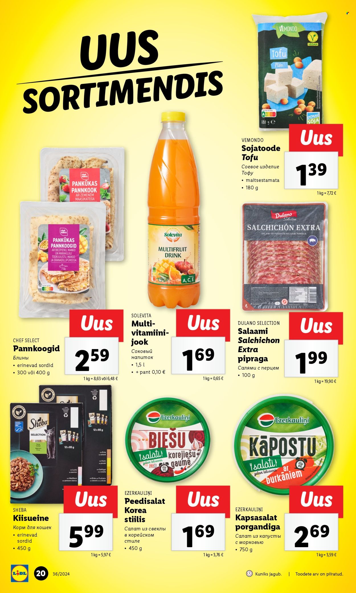 lidl - Lidl kliendileht - Kliendileht (2.09 - 8.09.2024) - page: 20