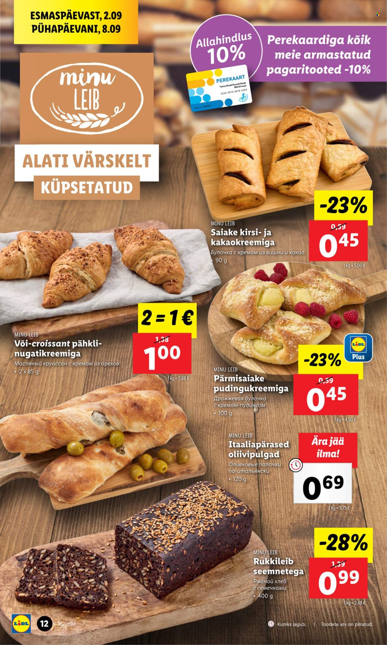 lidl - Lidl kliendileht - Kliendileht (2.09 - 8.09.2024) - page: 12