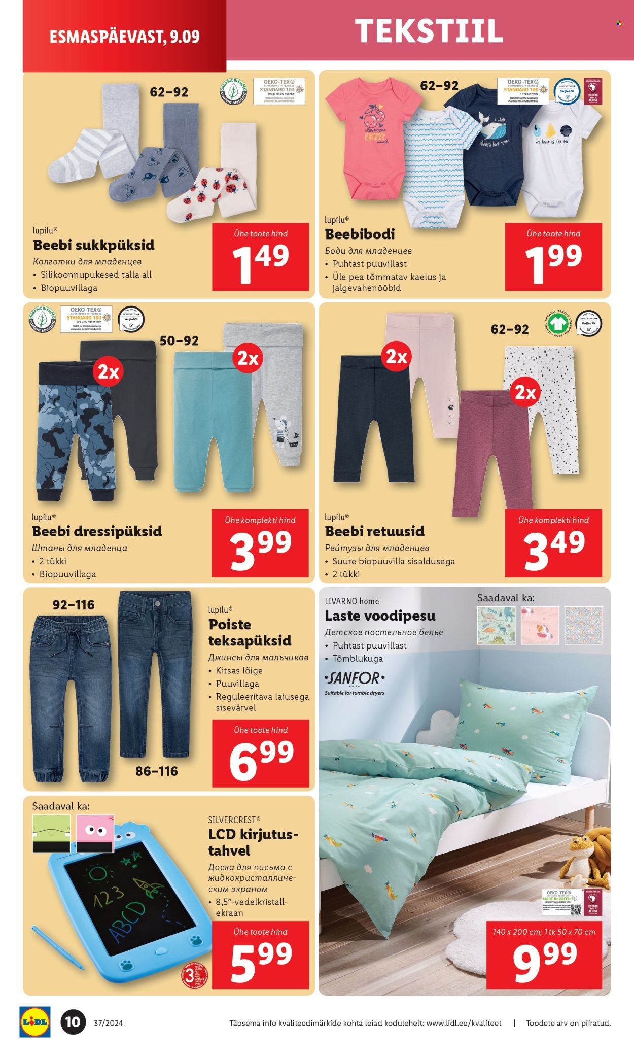 lidl - Lidl kliendileht - Tööstuskaupade pakkumised (9.09 - 15.09.2024) - page: 10