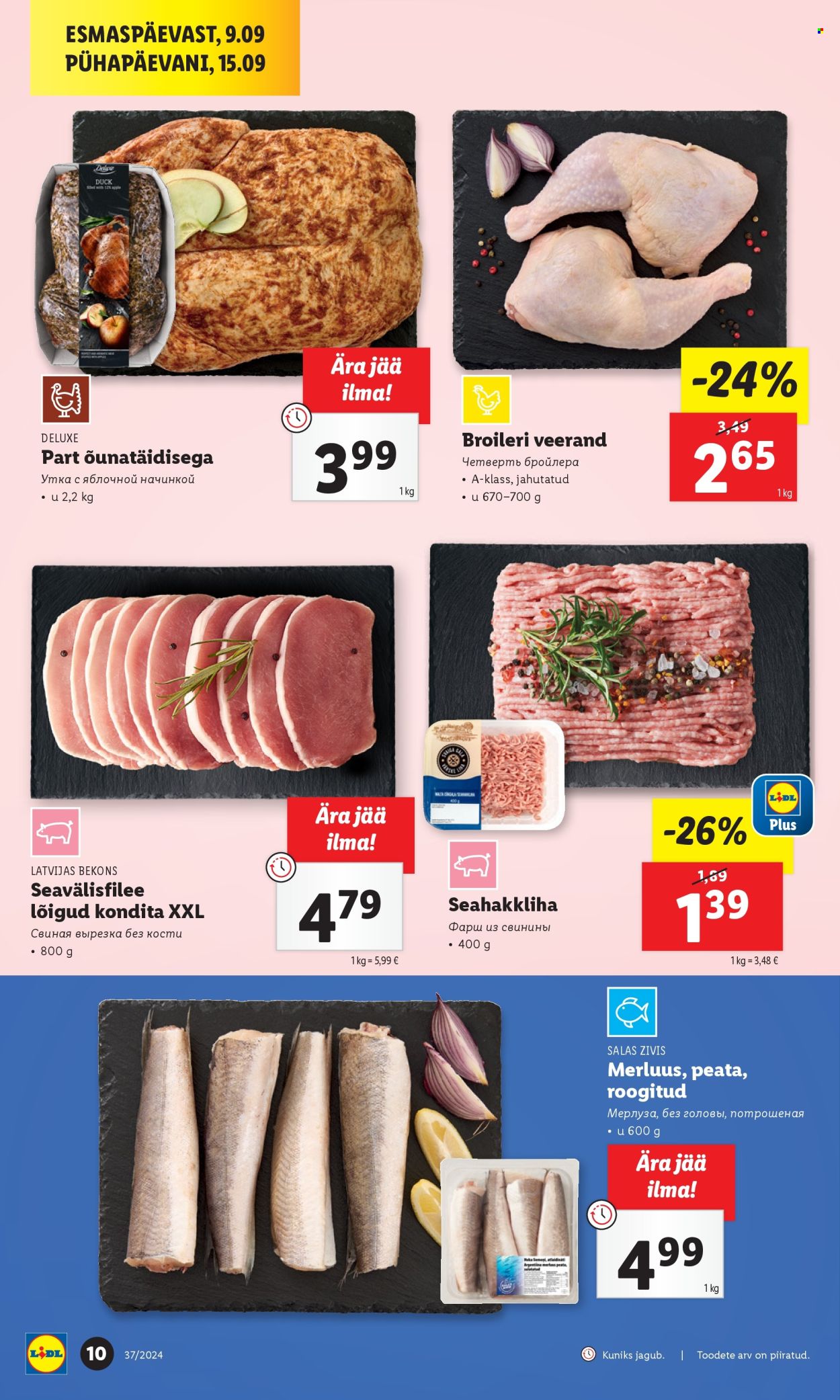 lidl - Lidl kliendileht - Kliendileht (9.09 - 15.09.2024) - page: 10