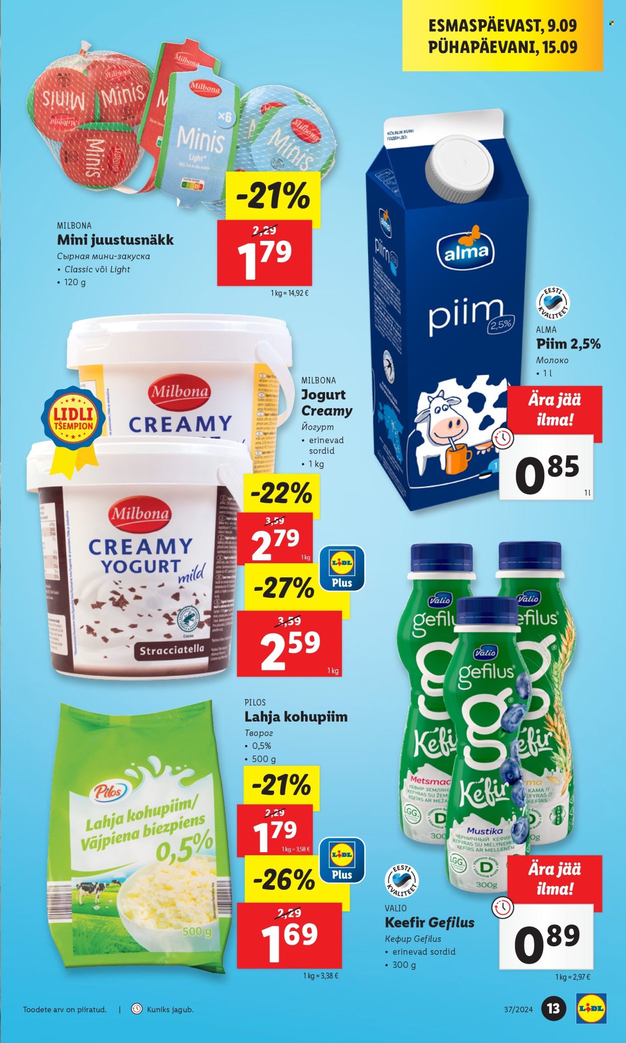 lidl - Lidl kliendileht - Kliendileht (9.09 - 15.09.2024) - page: 13