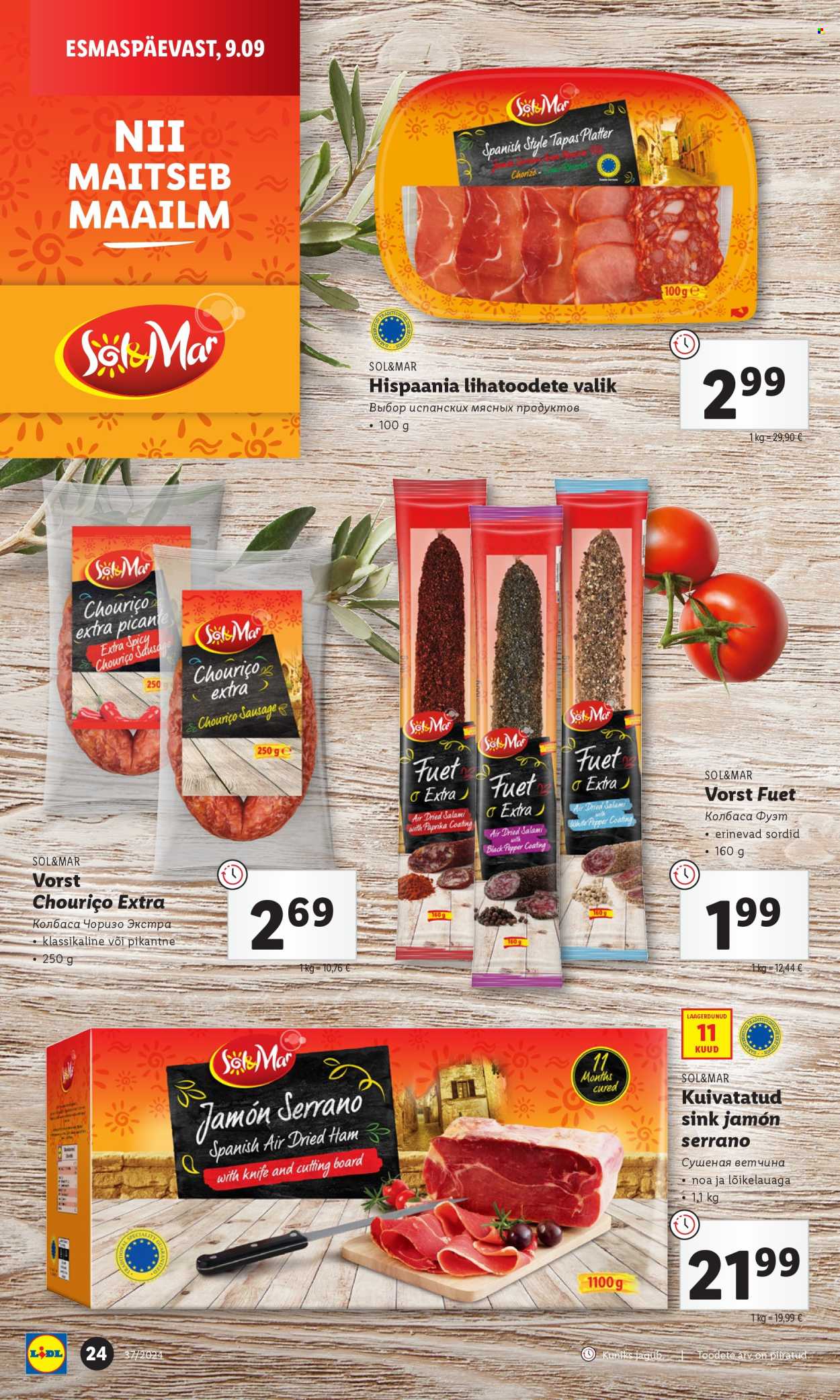 lidl - Lidl kliendileht - Kliendileht (9.09 - 15.09.2024) - page: 24