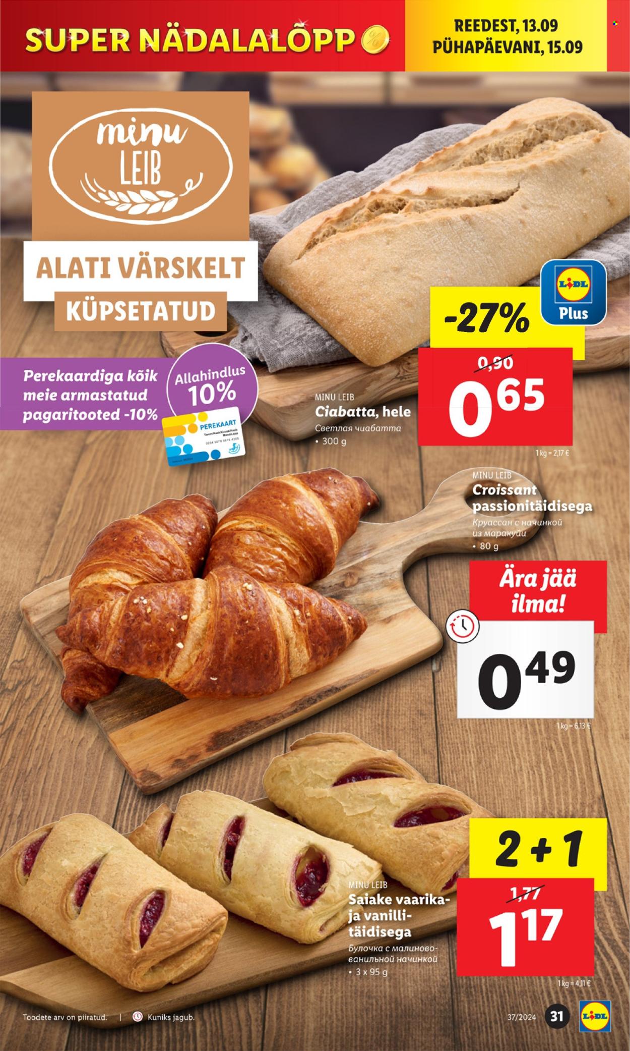 lidl - Lidl kliendileht - Kliendileht (9.09 - 15.09.2024) - page: 31