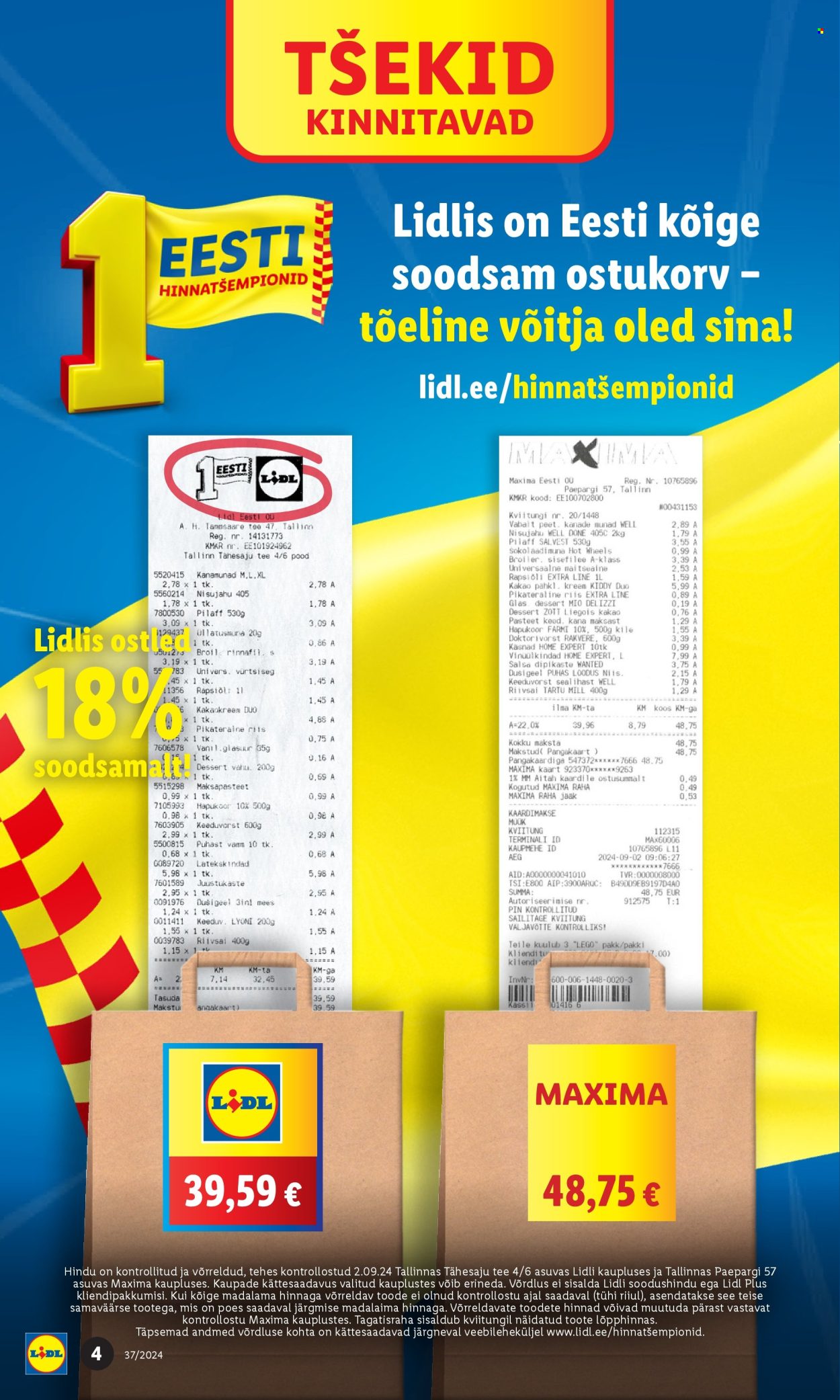 lidl - Lidl kliendileht - Kliendileht (9.09 - 15.09.2024) - page: 4