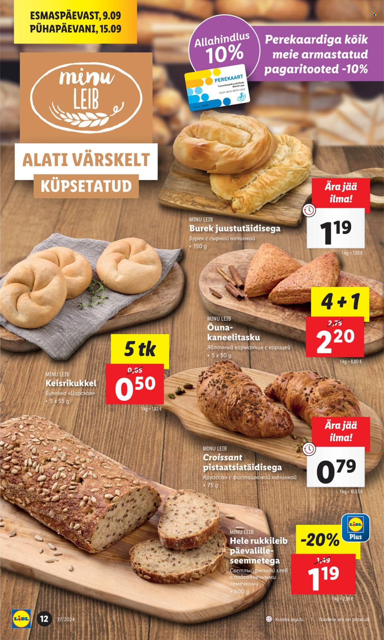 lidl - Lidl kliendileht - Kliendileht (9.09 - 15.09.2024) - page: 12