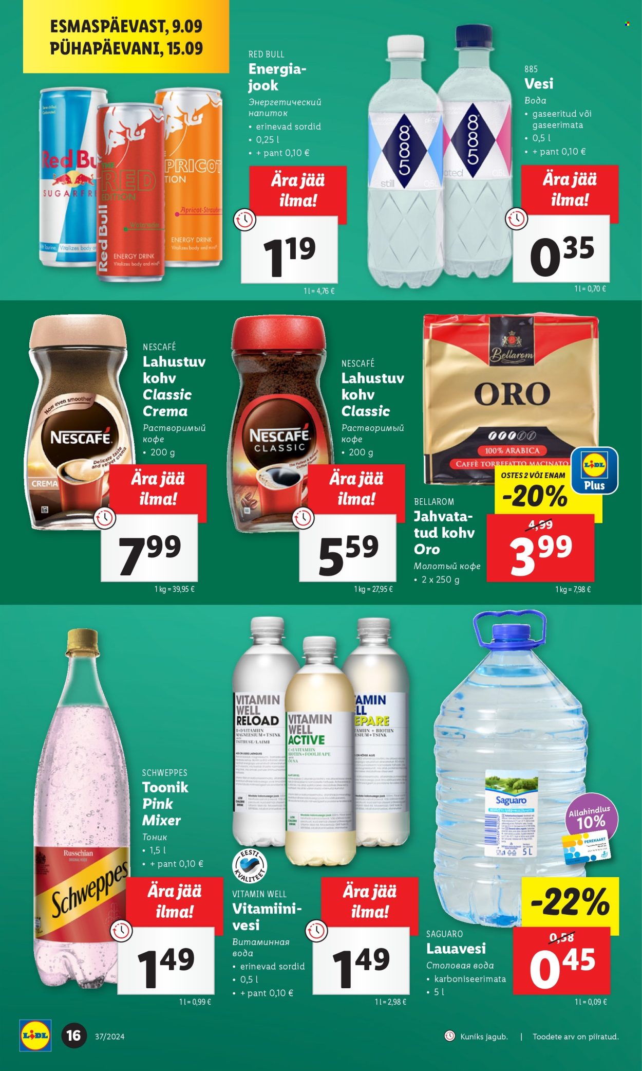 lidl - Lidl kliendileht - Kliendileht (9.09 - 15.09.2024) - page: 16